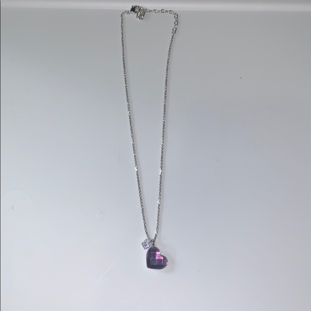A heart shaped necklace